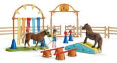 Schleich Farm world 42481 Tréning v agility pre pony