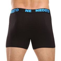 Nedeto 10PACK pánske boxerky čierne (10NB004b) - veľkosť XL