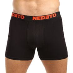 Nedeto 5PACK pánske boxerky čierne (5NB003) - veľkosť XXL