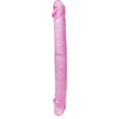 XSARA Gelové dildo se dvěma koncovkami penis pro páry - 78423200