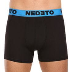 Nedeto 10PACK pánske boxerky čierne (10NB005) - veľkosť M