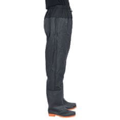 Vidaxl Waist Waders s čižmami čierna veľkosť 39