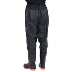 Vidaxl Waist Waders s čižmami čierna veľkosť 43