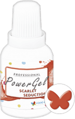 Gélová farba Food Colours PowerGel (20 g) Scarlet Seduction PG-041