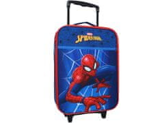 Vadobag Modrý detský kufor Marvel Spiderman