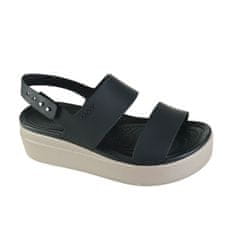 Crocs Sandále čierna 38 EU Brooklyn Low Wedge