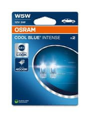 Osram OSRAM W5W 12V W2.1x9.5d 5W Cool Blue INTENSE NextGen. 4000K blister 2ks 2825CBN-2BL