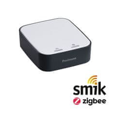 Paulmann PAULMANN Štartovacia sada Zigbee 3.0 Smart Home smik Gateway diaľkový ovládač plus LED závesné svietidlo Aptare 2700K 18W biela/antracit stmievateľné 5169