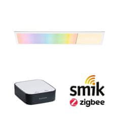 Paulmann PAULMANN Štartovacia sada Zigbee 3.0 Smart Home smik Gateway plus LED Panel Amaris 295x1195mm 35W RGBW plus biela/antracit stmievateľné 5170