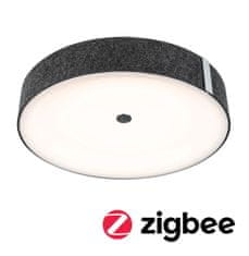 Paulmann PAULMANN LED stropné svietidlo Smart Home Zigbee 3.0 Malika meniteľná biela 230V 26W stmievateľné antracit 79994