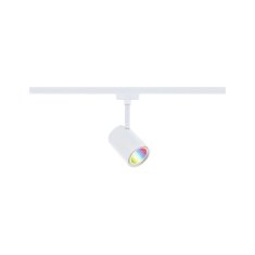 Paulmann PAULMANN URail LED lištový spot Smart Home Zigbee 3.0 Luxe GU10 4,8 W RGBW plus stmievateľné 230V biela 95663