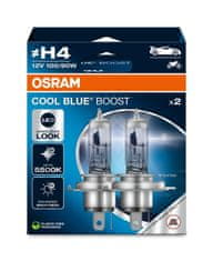 Osram OSRAM H4 12V 100/90W P43t COOL BLUE BOOST 5500K 2ks NO ECE 62193CBB-2HB