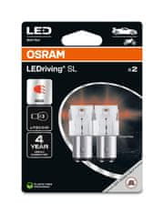 Osram OSRAM LED P21/5W LEDriving SL Red 12V blister 2ks 7528DRP-2BL