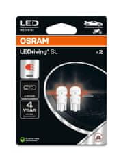 Osram OSRAM LED W5W LEDriving SL Red 12V blister 2ks 2825DRP-2BL