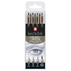 Sakura Sada Pigma Micron Cool Gray 4 ks