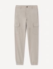 Celio Nohavice slim cargo Dolyte 30