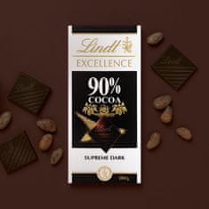 LINDT EXCELLENCE Extra horká čokoláda 90% 100g