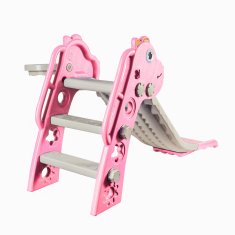 Aga4Kids Šmykľavka s madlom 130 cm DS3701-PINK