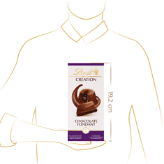 LINDT CREATION extra mliečna čokoláda s náplňou z jemnej horkej čokolády truffle peny 150g