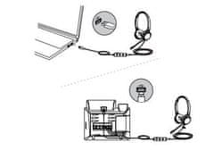 YEALINK UH36 Mono náhlavná súprava na jedno ucho s 3.5mm jack - USB konektory pre Teams