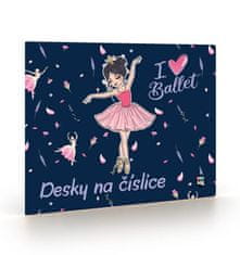 Dosky na číslice - Baletka