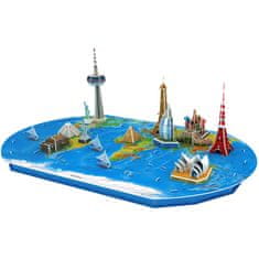 BB-Shop 3D priestorové puzzle Mapa sveta ZA1581