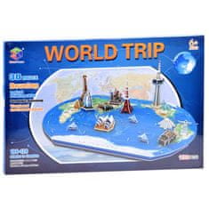 BB-Shop 3D priestorové puzzle Mapa sveta ZA1581