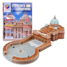 BB-Shop 3D puzzle Bazilika svätého Petra Vatikán 61el. ZA1578