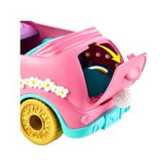 Mattel Enchantimals bábika autíčko so zajačikom Bree Bunnymobile príslušenstvo autíčko ZA5468