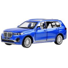 JOKOMISIADA Suv BMW X7 1:32 kovové auto ZA3756