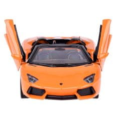 JOKOMISIADA Kovový model auta Lamborghini Aventador Roadster 1:32 interaktívny. ZA5053