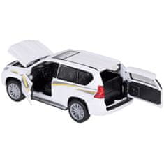 JOKOMISIADA Kovový model auta TOYOTA LAND CRUISER PRADO light sound SUV ZA5056