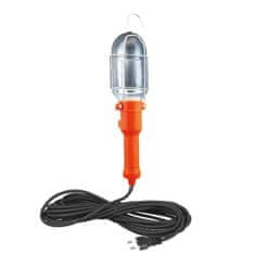 Solight Montážna lampa, E27, AC 230V, 5m, oranžová kovová mriežka