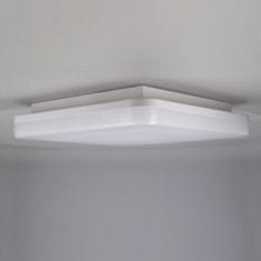 Solight LED vonkajšie prisadené svietidlo 15W/230V/1150Lm/4000K/120°/IP54, 22cm x 22cm, biele