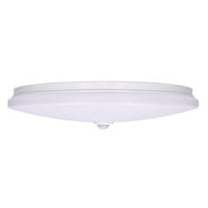 Solight LED stropné svetlo PLAIN s PIR sensorom, 18W, 1260lm, 3000K, okrúhle, 33cm