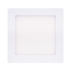 Solight LED mini panel CCT, prisadený, 12W, 900lm, 3000K, 4000K, 6000K, štvorcový biely