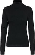 Vero Moda Dámsky sveter VMGLORY Regular Fit 10231630 Black (Veľkosť S)