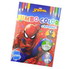 EXCELLENT Maxi omaľovánka Marvel Jumbo - Spiderman