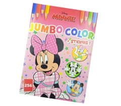 EXCELLENT Disney Jumbo Maxi Omaľovánky - Minnie mouse