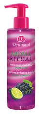 Dermacol Antistresové tekuté mydlo hrozno s limetkou Aróma Ritual (Stress Relief Liquid Soap) - objem 250 ml