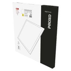 EMOS EMOS LED panel PROXO 60x60, štvorcový vstavaný biely, 33W neutrálna biela ZB1124