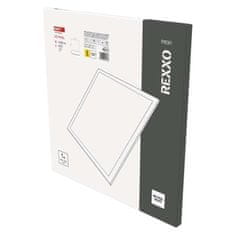 EMOS EMOS LED panel REXXO backlit 60x60, štvorcový vstavaný biely, 36W 4000K ZB2214