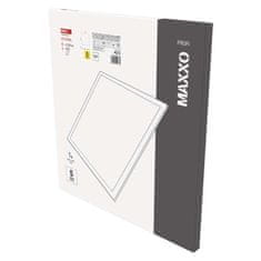 EMOS EMOS LED panel MAXXO 60x60, štvorcový vstavaný biely, 36W neutrálna biela ZB1214