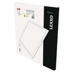 EMOS EMOS LED panel LEXXO backlit 60x60, štvorcový vstavaný biely, 30W 4000K ZB2114