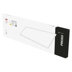 EMOS EMOS LED panel PROXO 30x120, obdĺžnikový vstavaný biely, 33W, neutrálna biela ZB3124