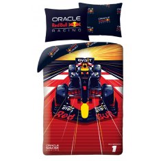 Halantex Prikrývka na posteľ Red Bull Racing 140×200 cm, 70×90 cm