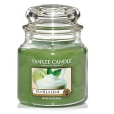 Yankee Candle Aromatická sviečka Classic stredná Vanilla Lime 411 g