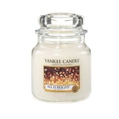 Yankee Candle Aromatická sviečka Classic stredná All Is Bright 411 g