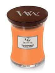 Woodwick Vonná sviečka váza stredná Chilli Pepper Gelato 275 g