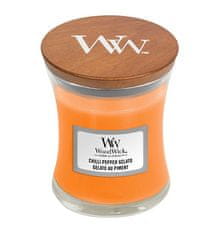 Woodwick Vonná sviečka váza Chilli Pepper Gelato 85 g